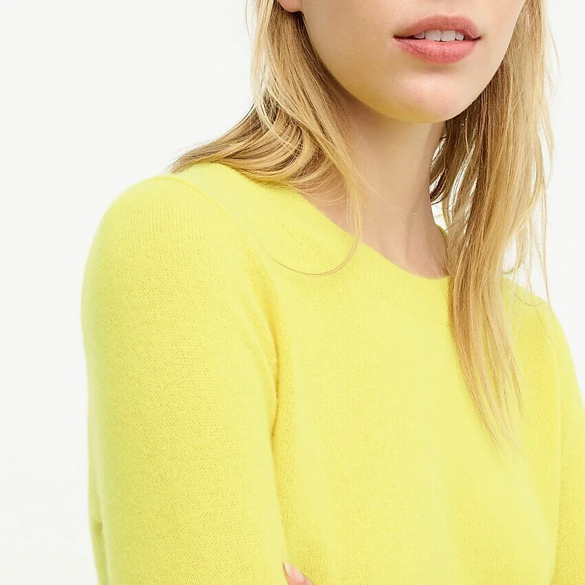 J crew lemon sweater deals